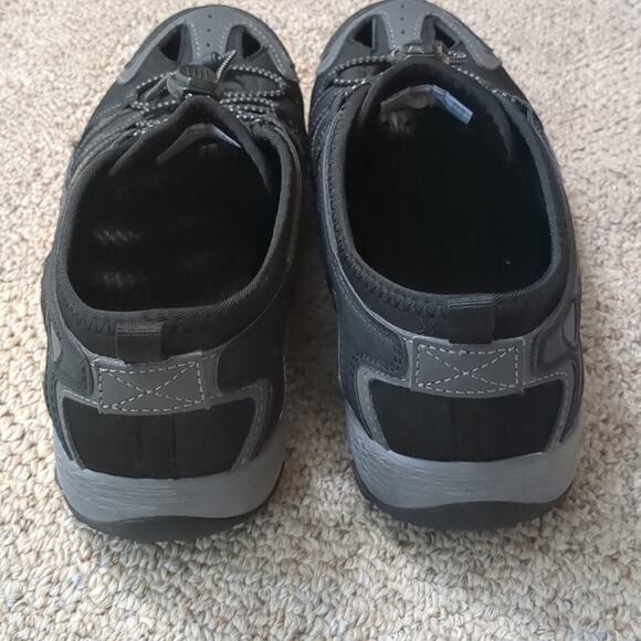 Eddie Bauer Men's Arvada Bungee Lace Lightweight Water Sandals Size 9M Black - Picture 3 of 9